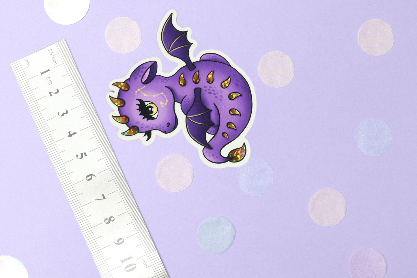 Zodiac Sign Scorpio Dragon Sticker