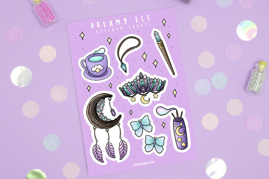 Dreamy Elf Sticker Sheet