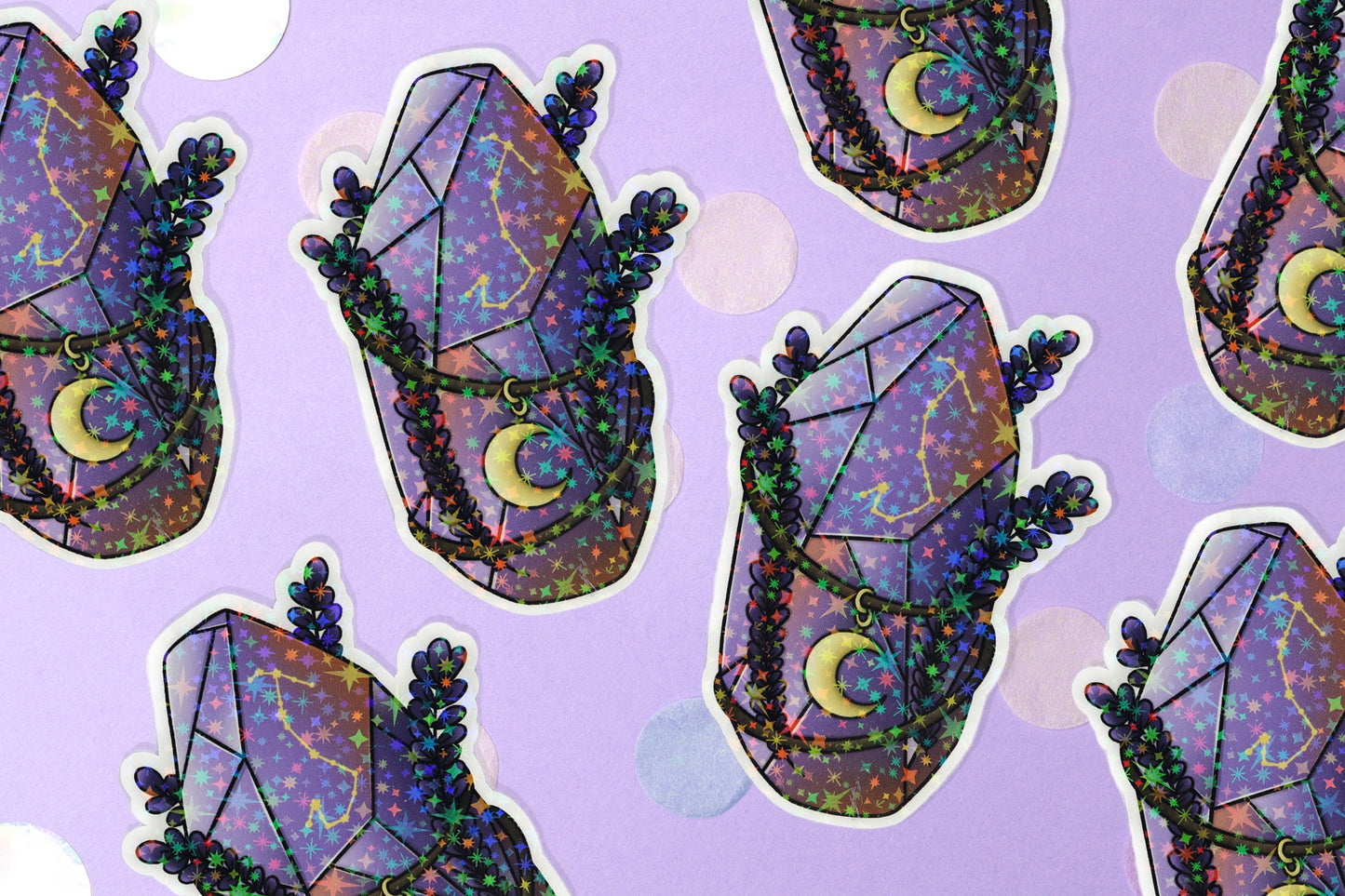 Zodiac Sign Scorpio Crystal Sticker