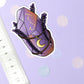 Zodiac Sign Scorpio Crystal Sticker