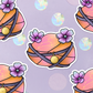 Zodiac Sign Leo Crystal Sticker