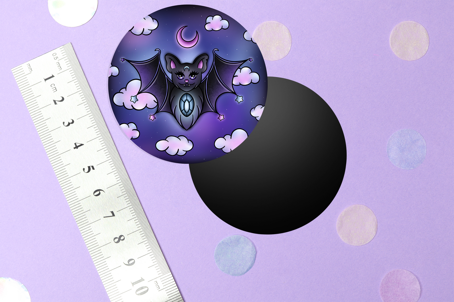 Magical Night Bat Magnet