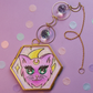 Moon Cat Suncatcher Unikat - handsigniert