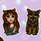 Moonlight Werwolf Sticker Pack
