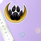 Moon Werwolf Paw Sticker