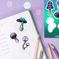 Enchanted Mushroom Mini Sticker Sheet