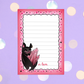 Crystal Bat notepad