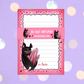 Crystal Bat notepad