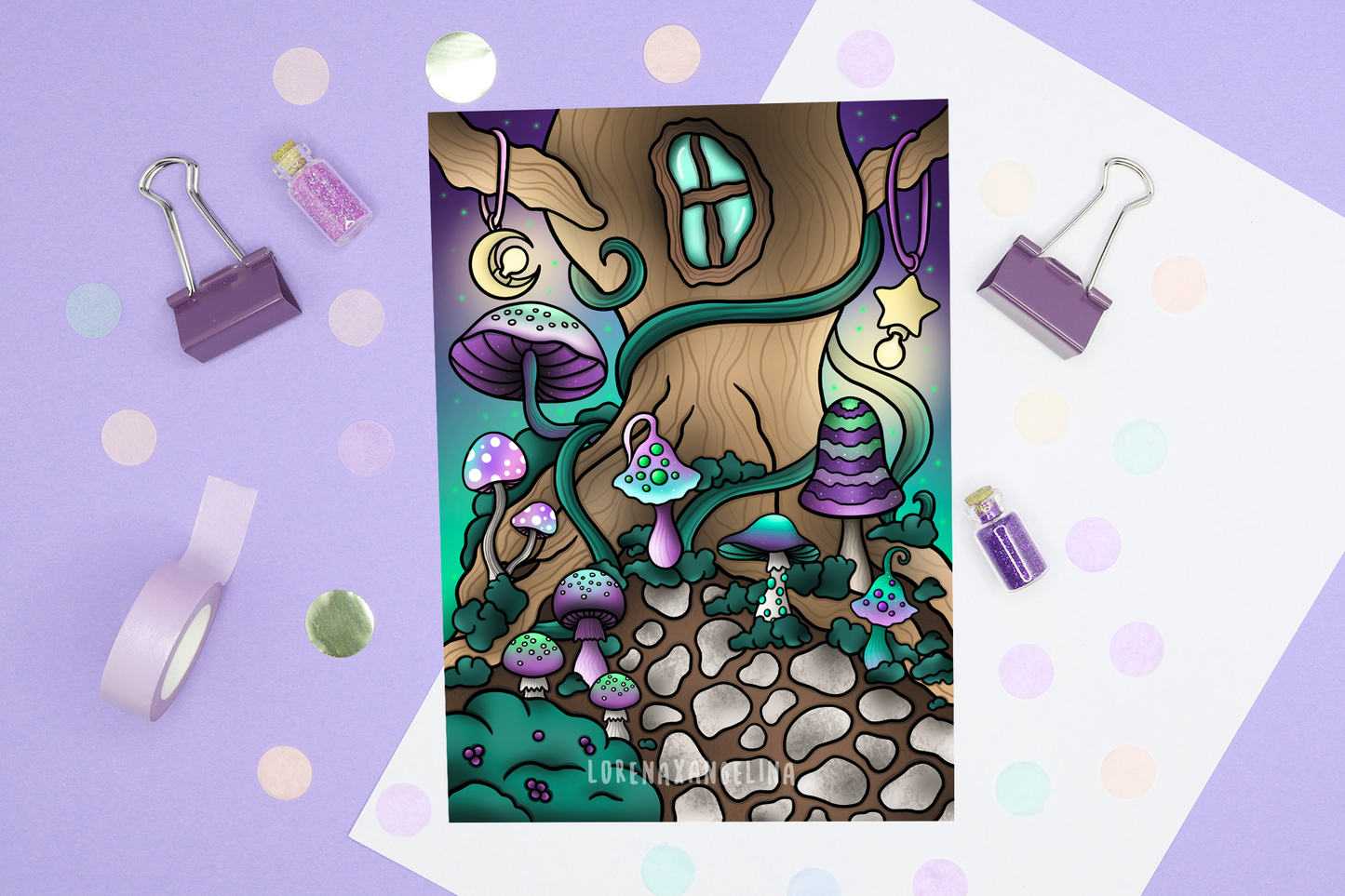 Enchanted Forest art print