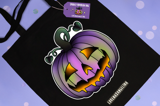 Spooky Pumpkin Bio-Baumwolltasche