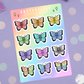 Butterfly Planner Sticker Sheet