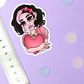 Vampire Girl Sticker