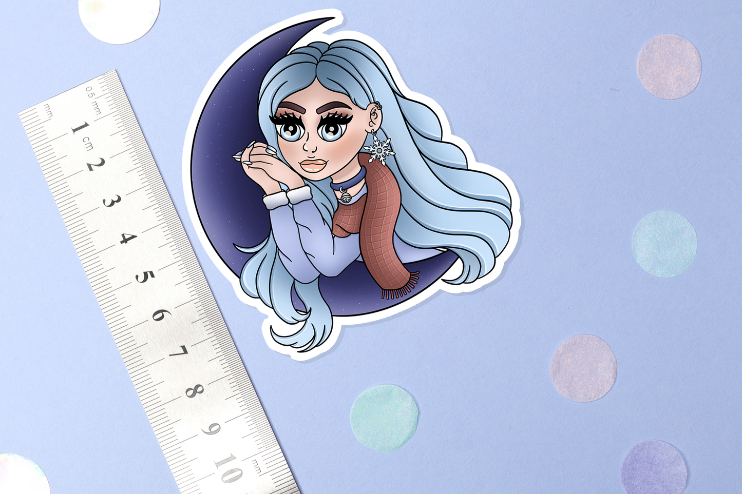 Winter Witch Sticker